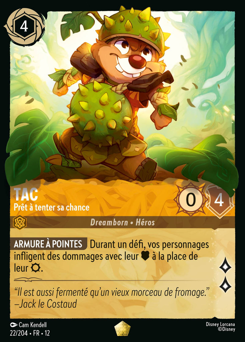 022/204 - Tac - Prêt à tenter sa chance