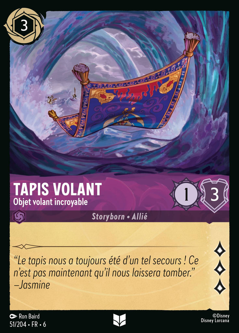 051/204 - Tapis Volant - Objet volant incroyable