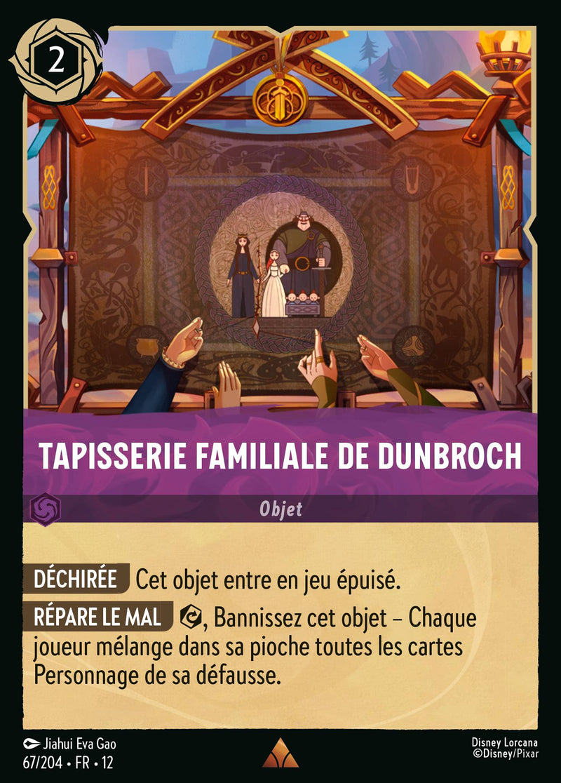 067/204 - Tapisserie familiale de DunBroch