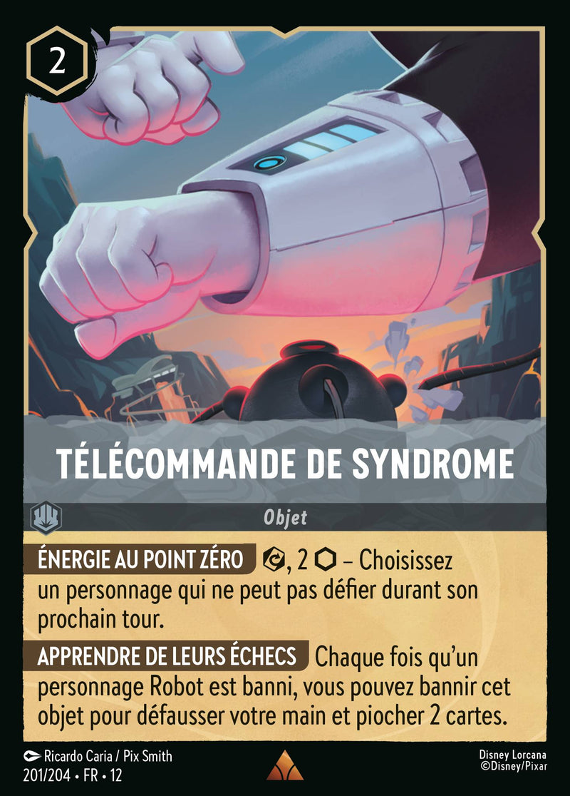 201/204 - Télécommande de Syndrome