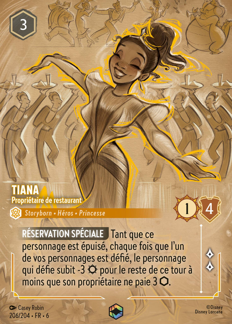 206/204 - Tiana - Propriétaire de restaurant