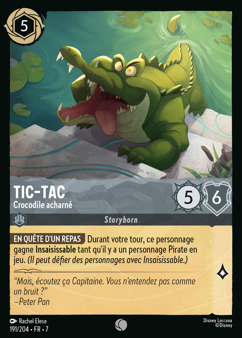191/204 - Tic-Tac - Crocodile acharné