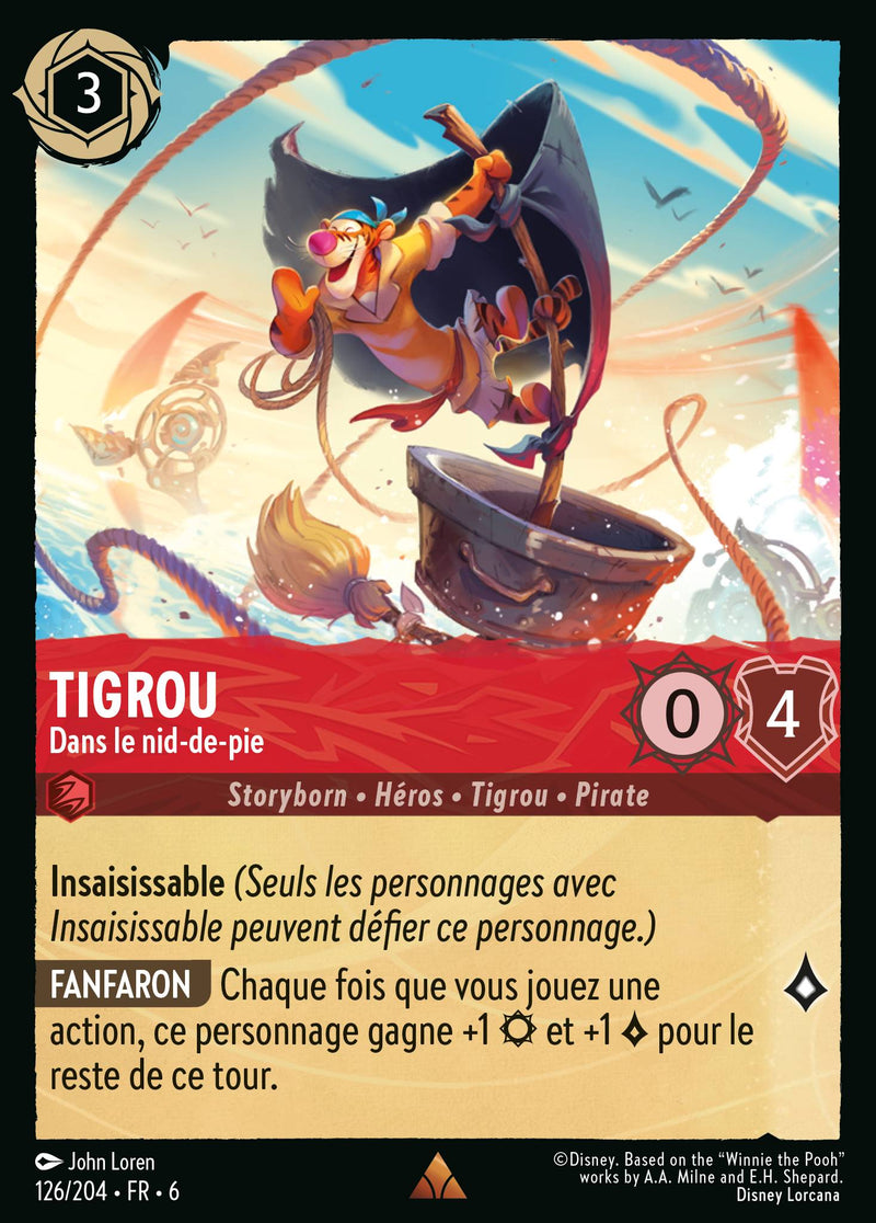 126/204 - Tigrou - Dans le nid-de-pie