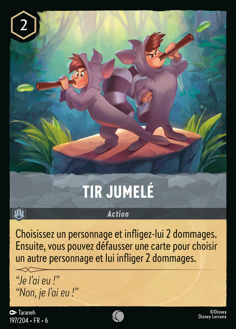 197/204 - Tir jumelé