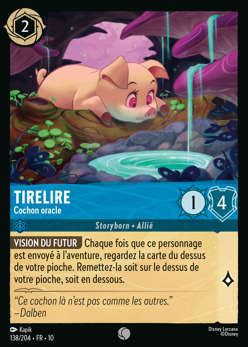 138/204 - Tirelire - Cochon oracle
