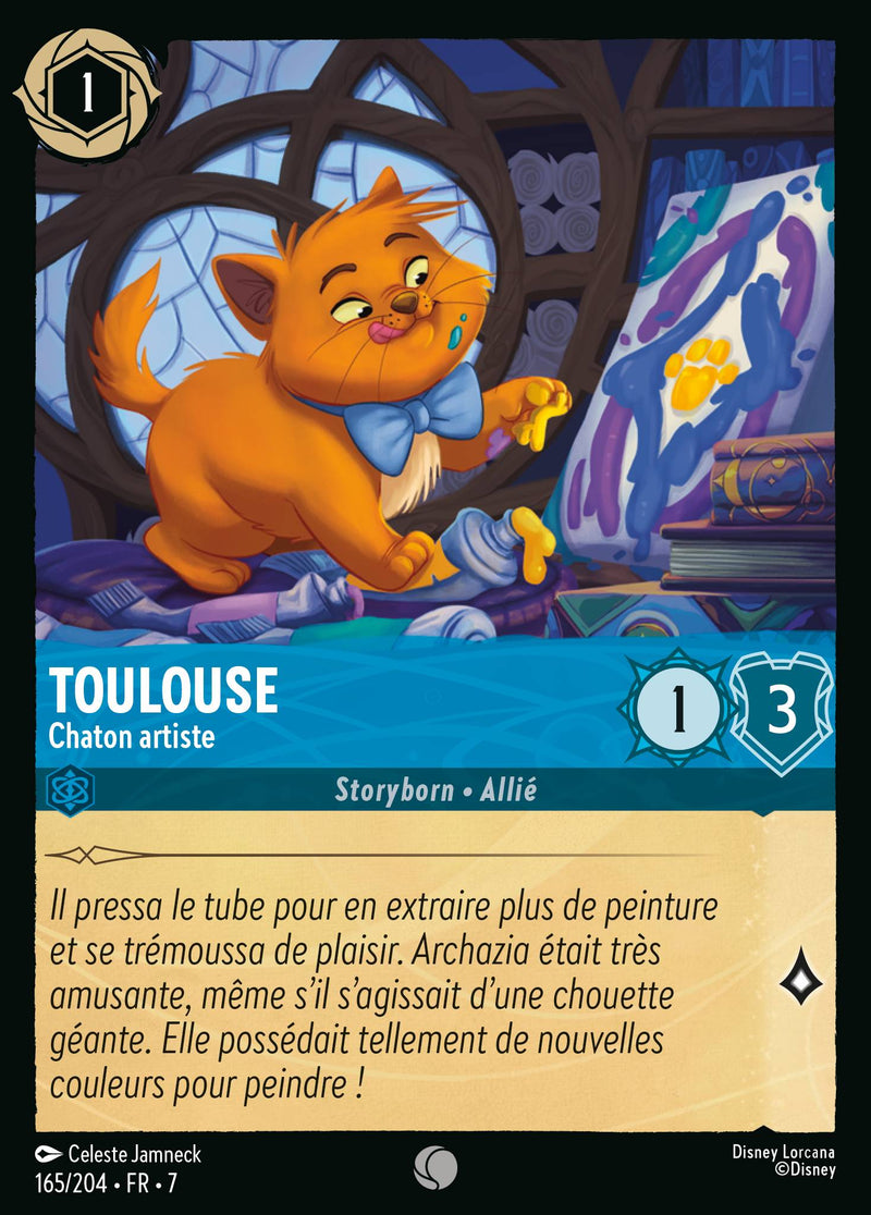 165/204 - Toulouse - Chaton artiste