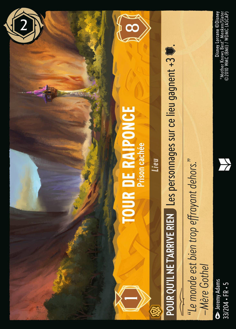 033/204 - Tour de Raiponce - Prison cachée