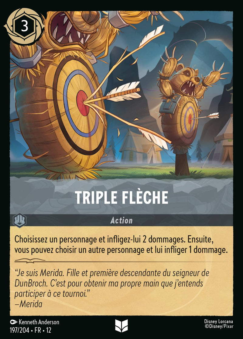 197/204 - Triple flèche