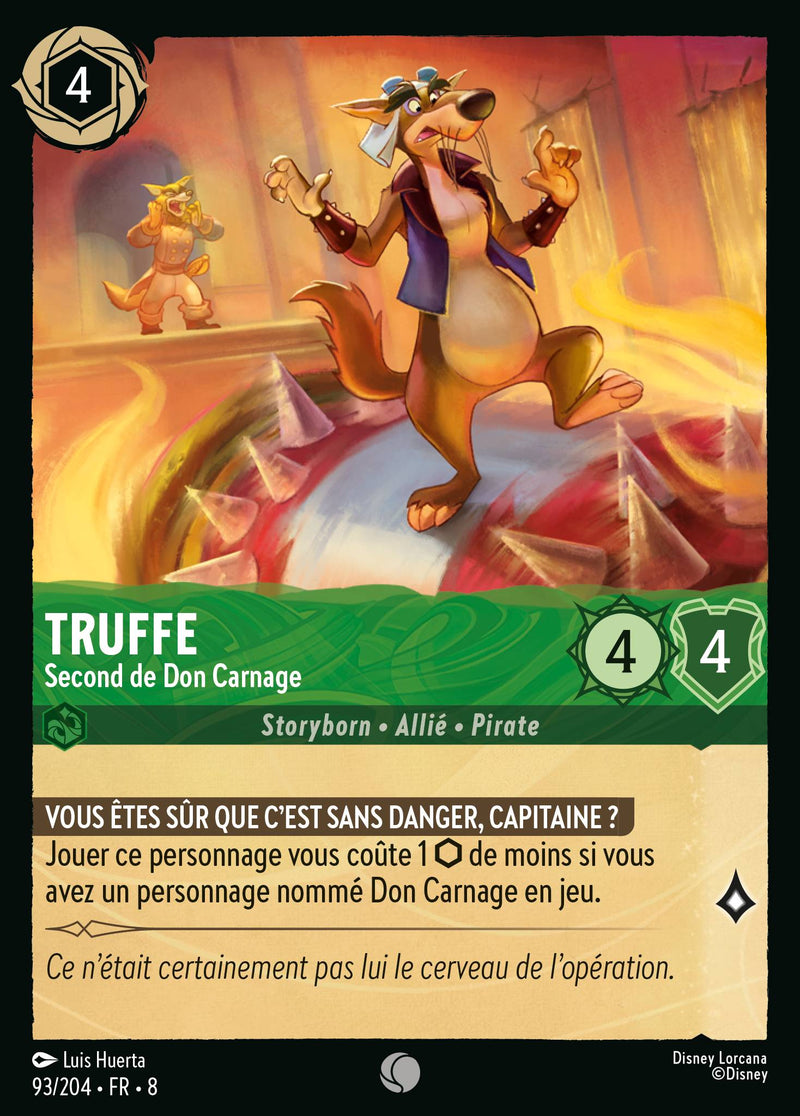 093/204 - Truffe - Second de Don Carnage