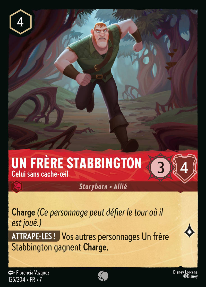 125/204 - Un frère Stabbington - Celui sans cache-œil