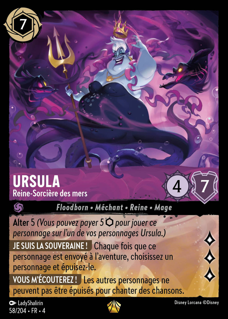 058/204 - Ursula - Reine-Sorcière des mers