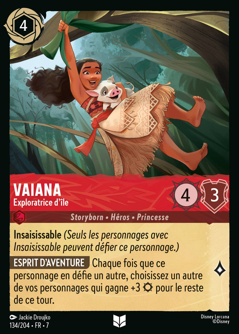 134/204 - Vaiana - Exploratrice d'île