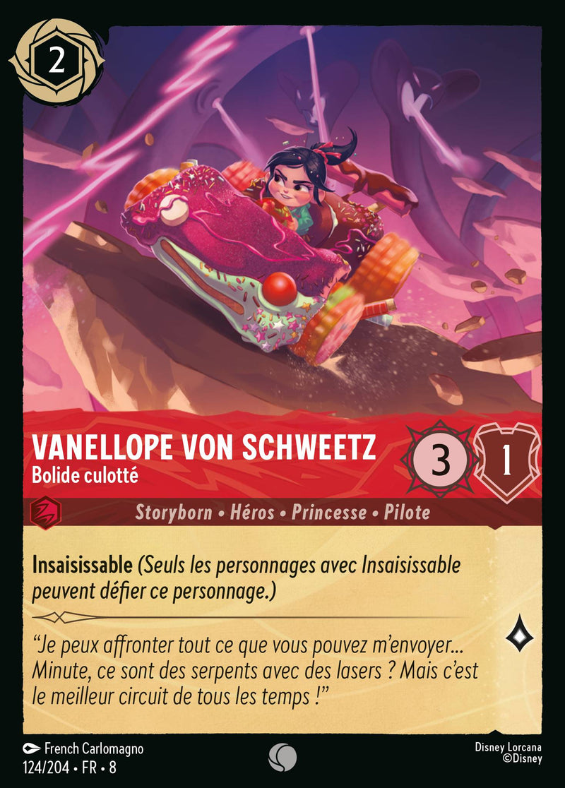 124/204 - Vanellope von Schweetz - Bolide culotté