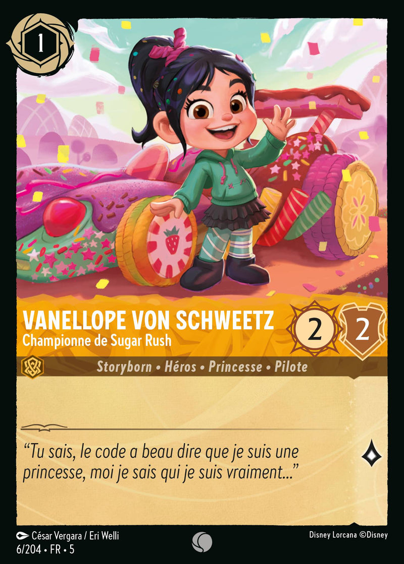 006/204 - Vanellope von Schweetz - Championne de Sugar Rush
