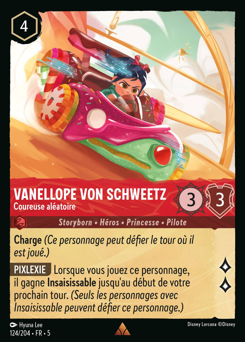 124/204 - Vanellope von Schweetz - Coureuse aléatoire