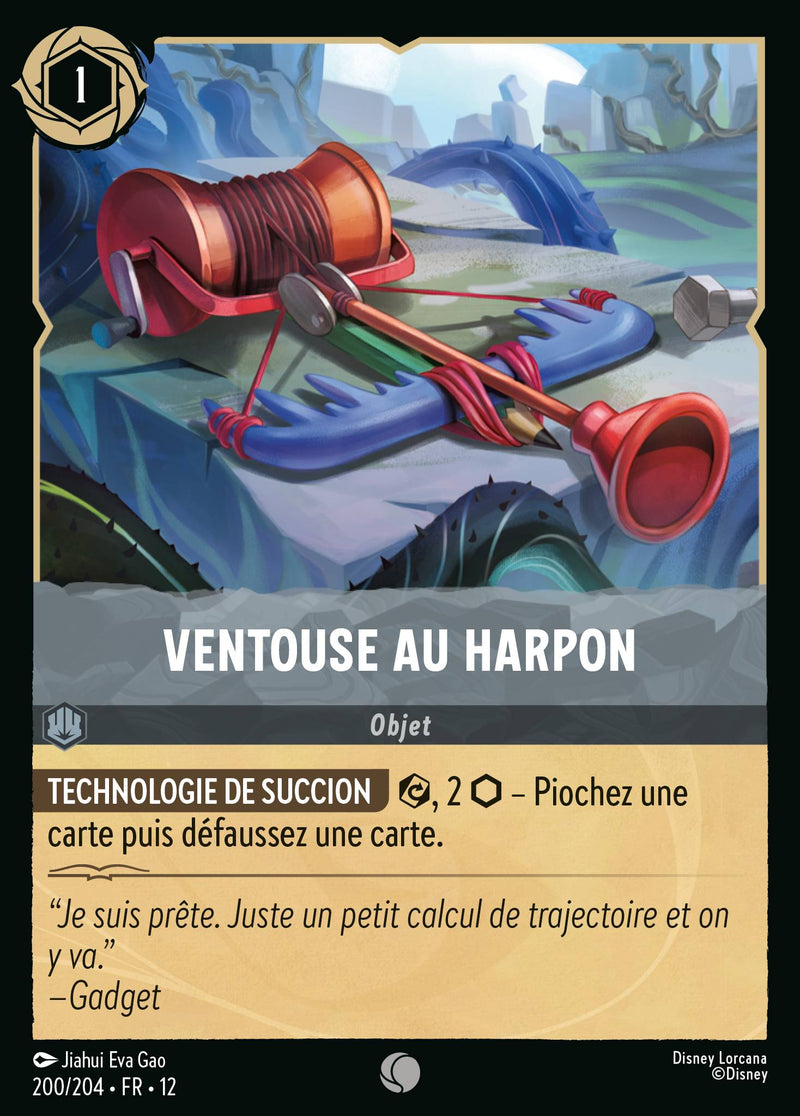 200/204 - Ventouse au harpon