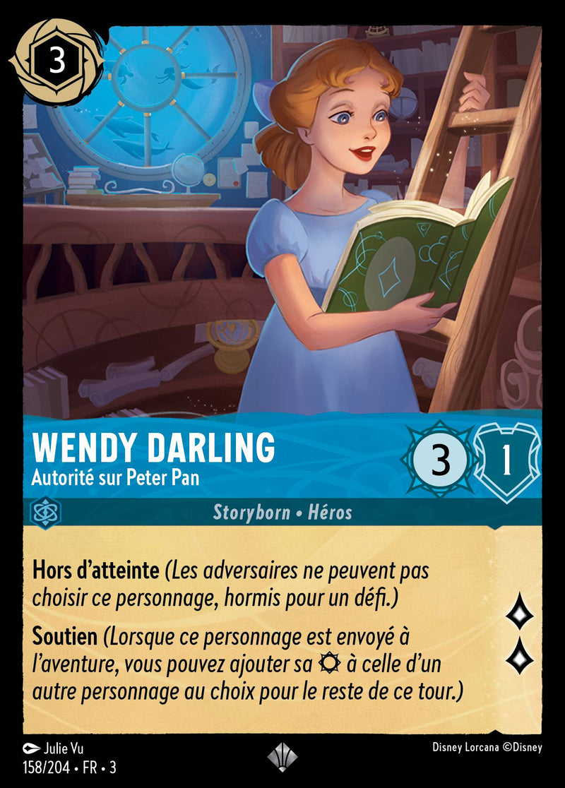 158/204 - Wendy Darling - Autorité sur Peter Pan