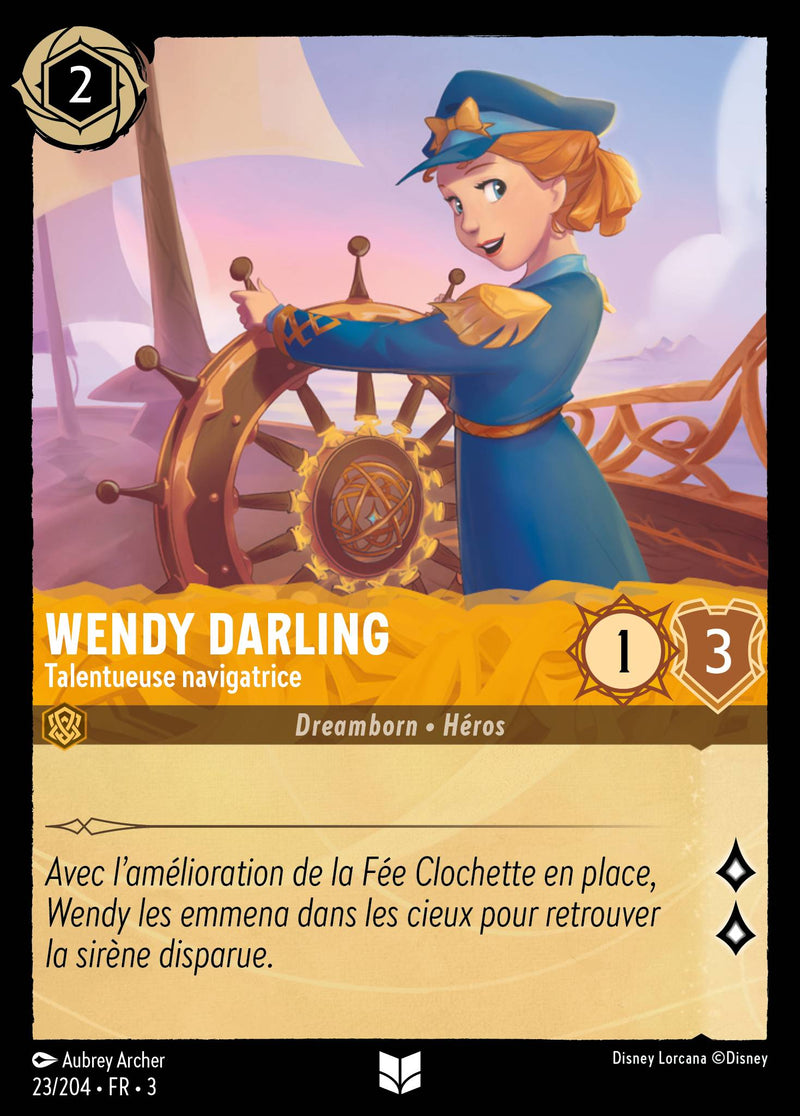 023/204 - Wendy Darling - Talentueuse navigatrice