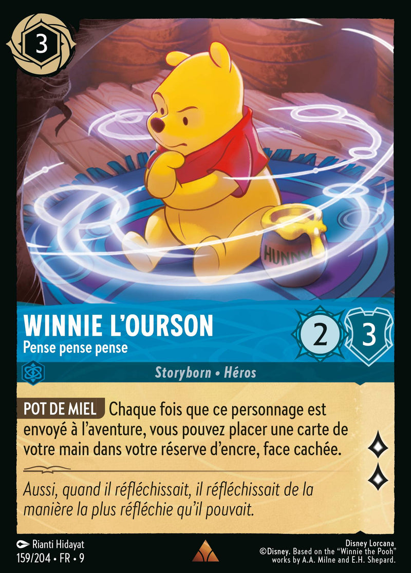 159/204 - Winnie l'ourson - Pense pense pense
