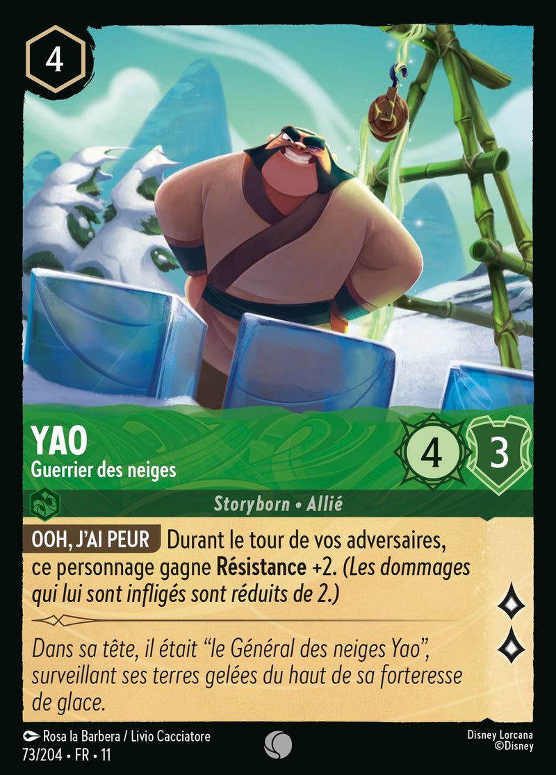 073/204 - Yao - Guerrier des neiges