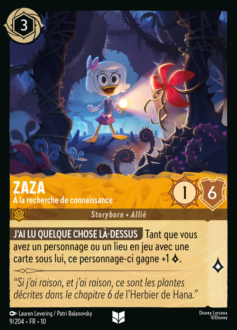 009/204 - Zaza - À la recherche de connaissance