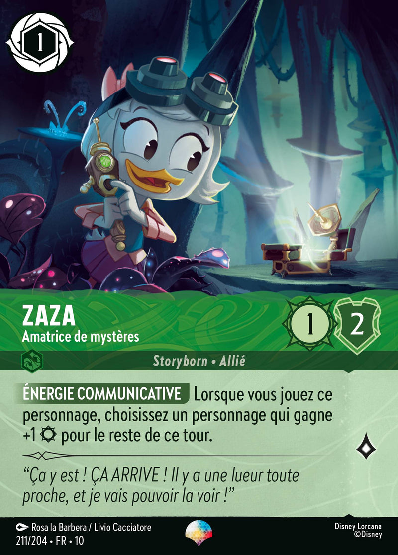 211/204 - Zaza - Amatrice de mystères