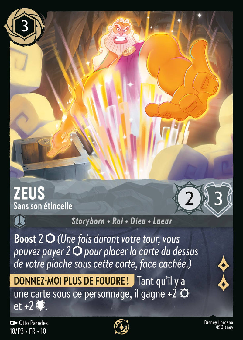 018/204 - Zeus - Sans son étincelle