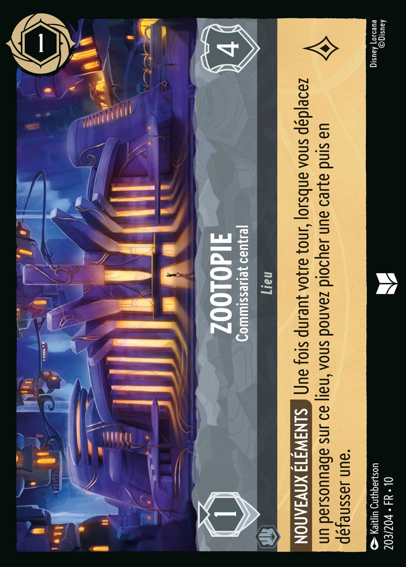 203/204 - Zootopie - Commissariat central