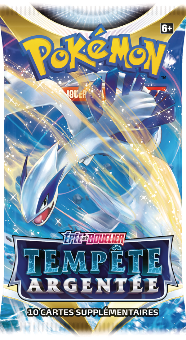 Booster Pokémon Tempête Argentée illustration Lugia, scellé français