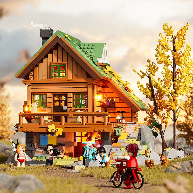 Lumibricks Mountain Cabin, vue 2
