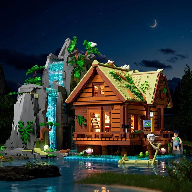 Lumibricks Waterfall Cabin, vue 2