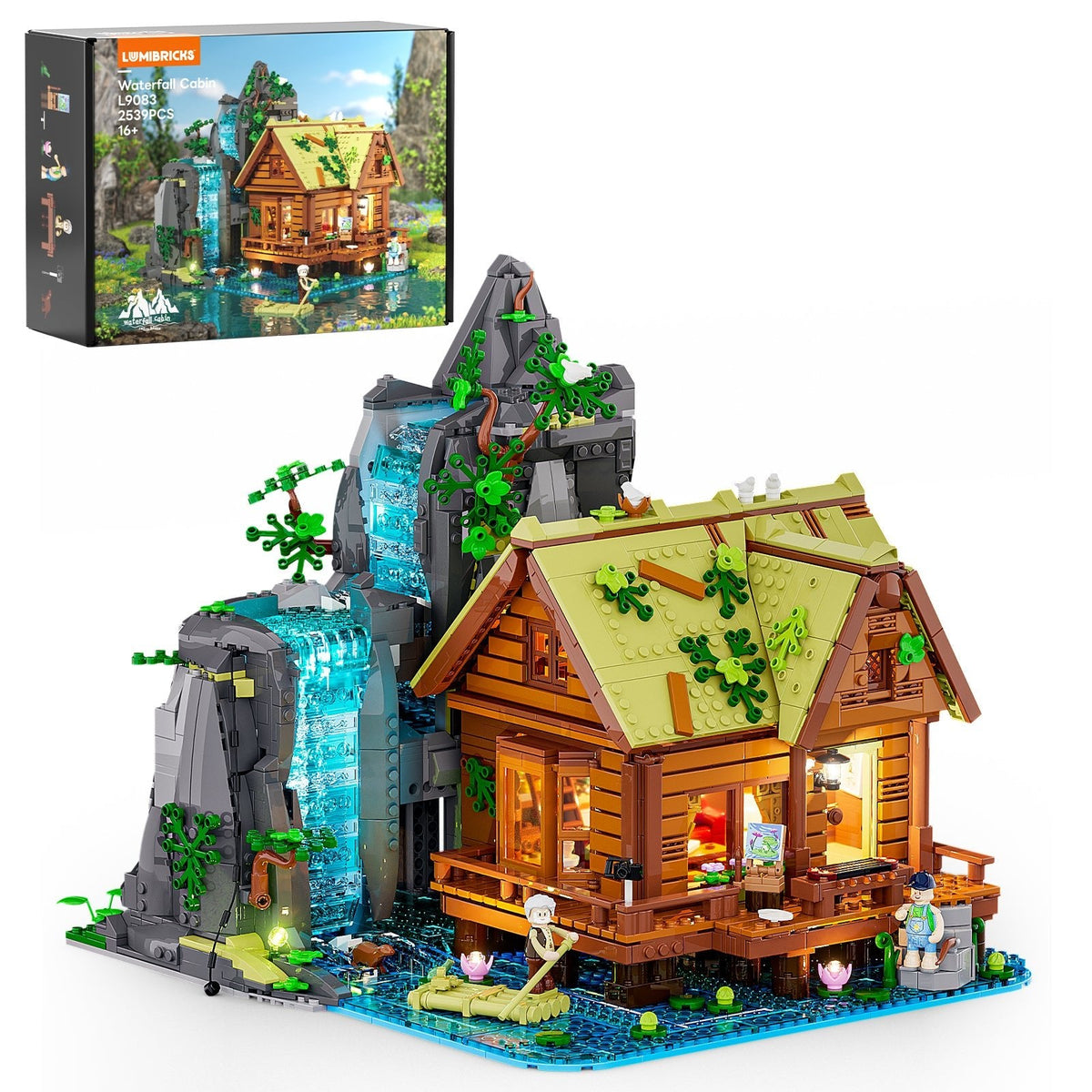 Lumibricks Waterfall Cabin, vue 4