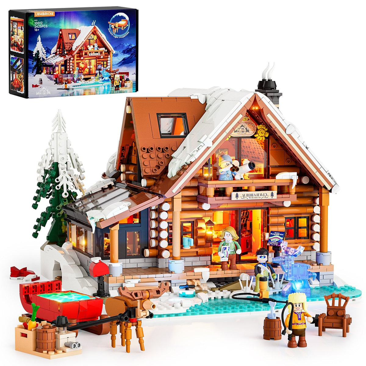 Lumibricks Aurora Cabin, vue 4