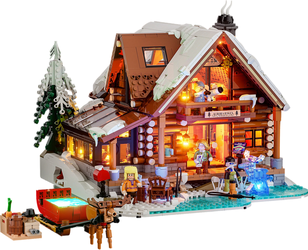 Lumibricks Aurora Cabin