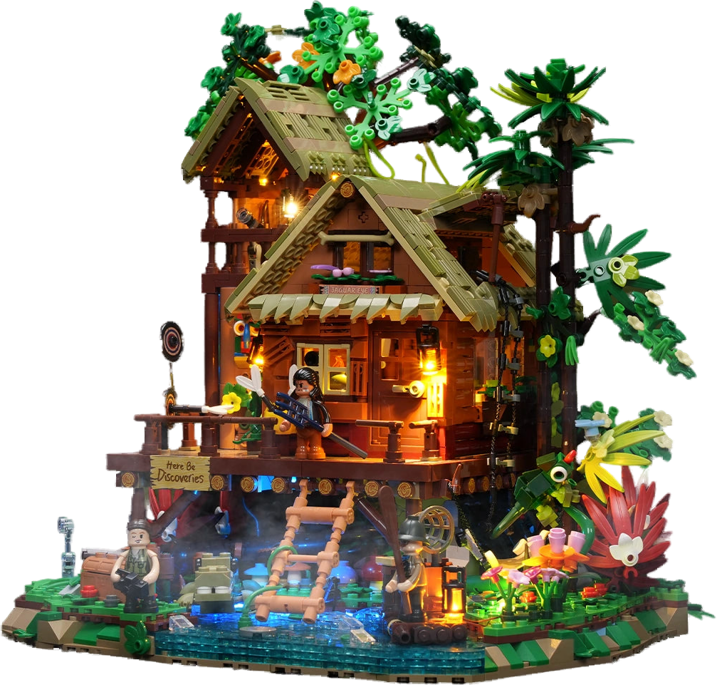 Lumibricks Misty Forest Cabin
