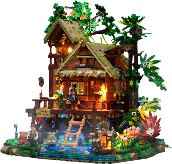 Lumibricks Misty Forest Cabin