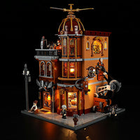 Détail - Lumibricks - Steampunk Flying Club / Steampunk World