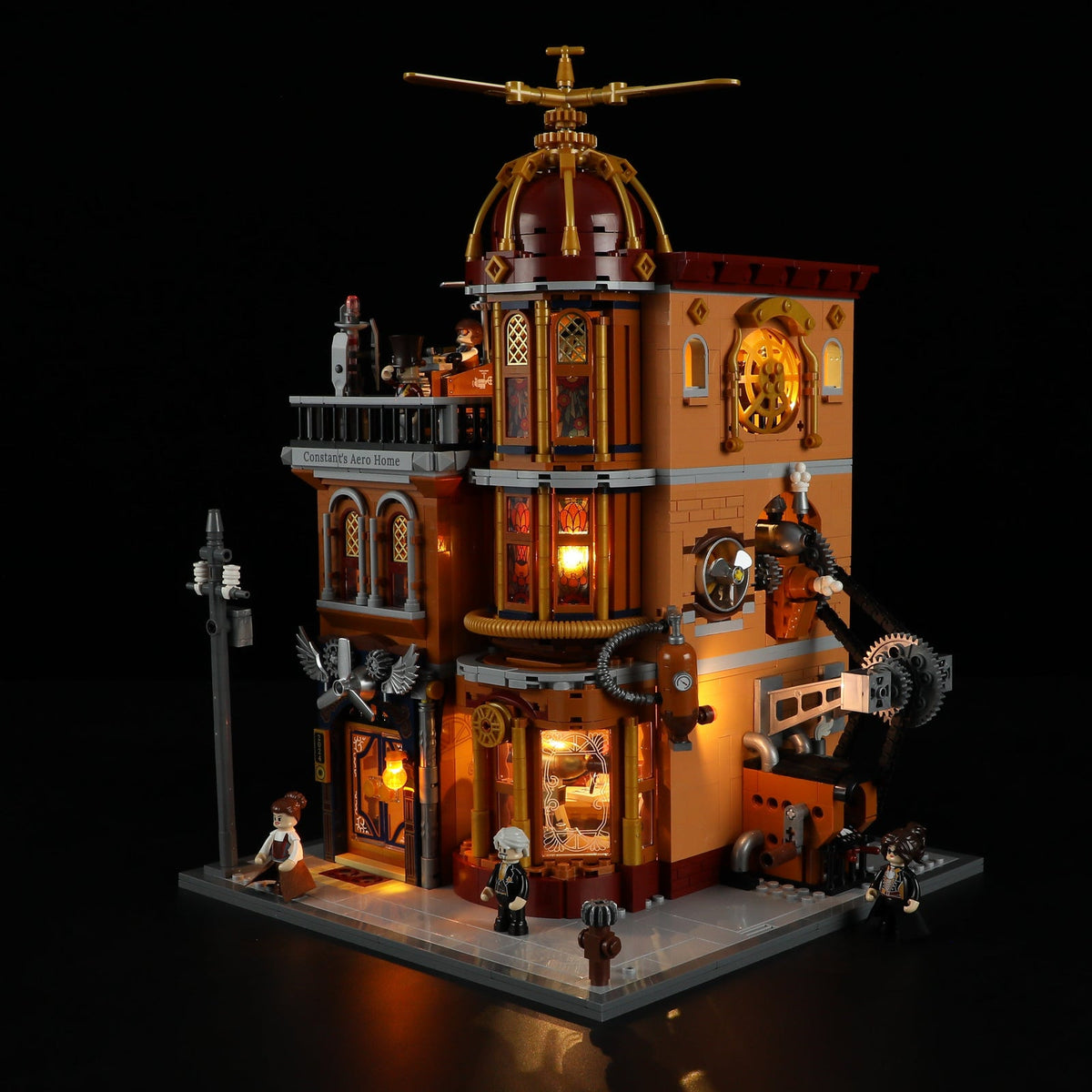 Lumibricks Steampunk Flying Club, vue 4