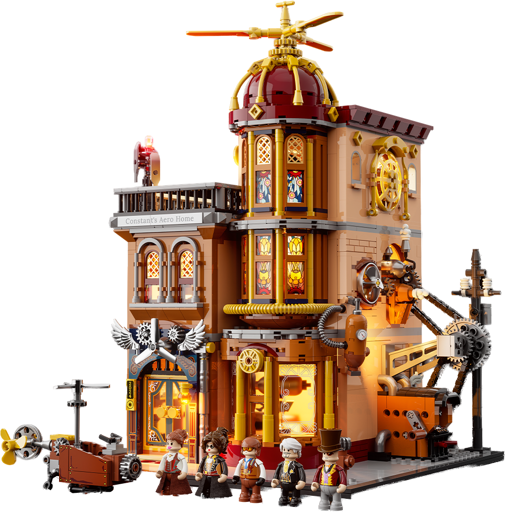 Lumibricks Steampunk Flying Club