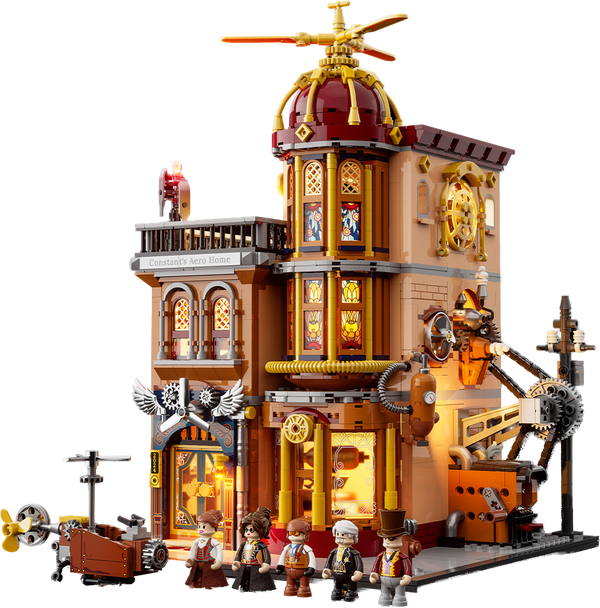 Lumibricks Steampunk Flying Club