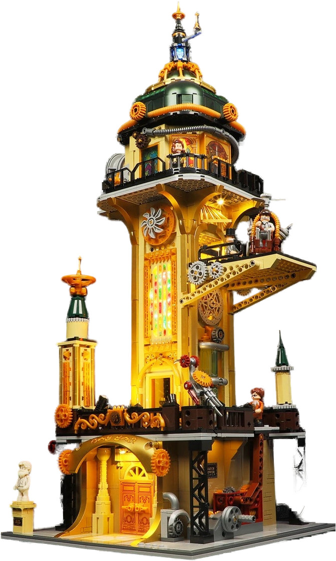 Lumibricks Steampunk Watch Tower