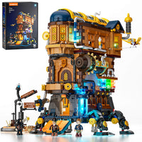 Vue 4 - Lumibricks - Alchemist's Moving Castle / Steampunk World