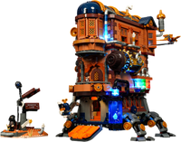 Fermé - Lumibricks - Alchemist's Moving Castle / Steampunk World