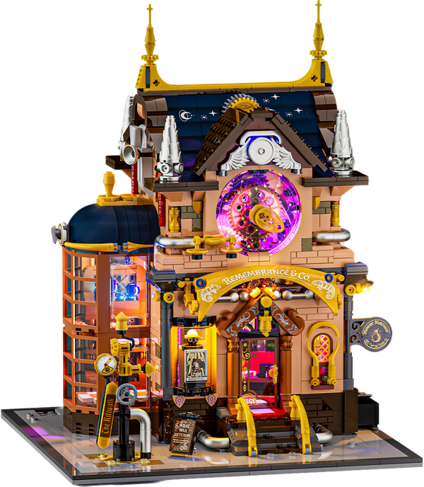 Lumibricks Steampunk Memory Magic Shop