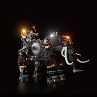 Détail - Lumibricks - Steamphant / Steampunk World