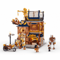 Vue 4 - Lumibricks - Steampunk Mechanical Workshop / Steampunk World