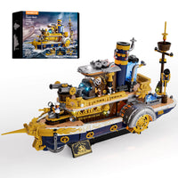 Ouvert - Lumibricks - Steampunk Steamship / Steampunk World