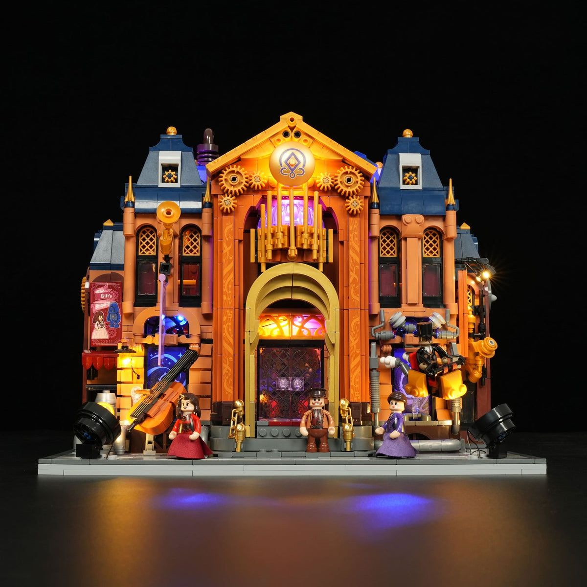 Lumibricks Steampunk Time Opera House, vue 3