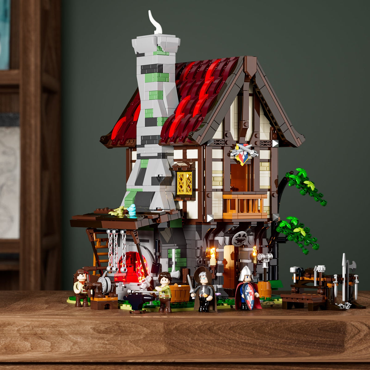 Lumibricks Forge House, vue 2