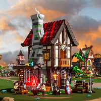 Vue 5 - Lumibricks - Forge House / Middle Ages